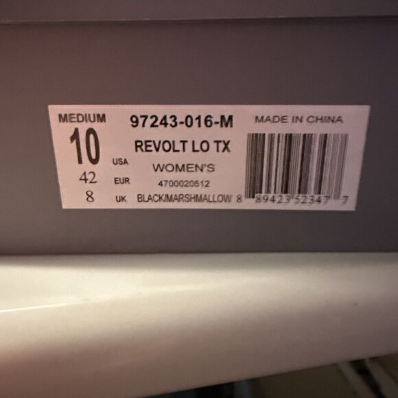 Palladium Revolt Lo TX Shoes Womens Size 10 Black/Marshmallow Platform New - Picture 11 of 11